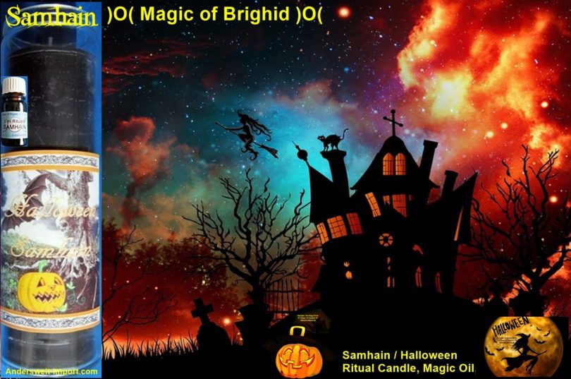 halloween hexenkerzen